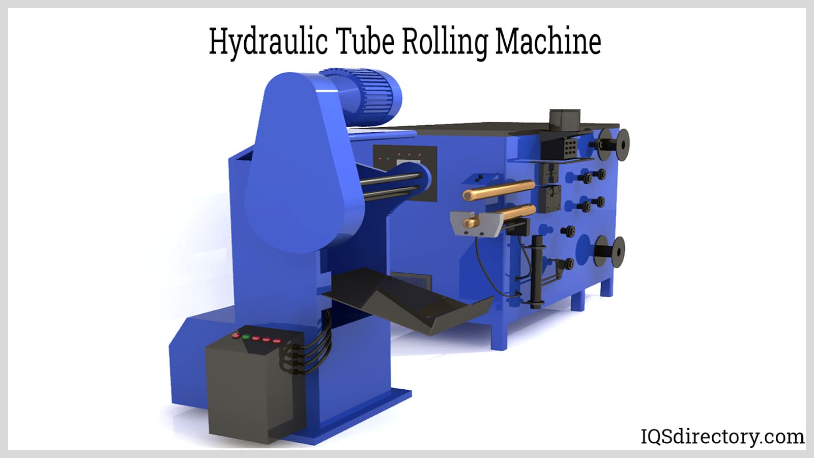 hydraulic tube rolling machine